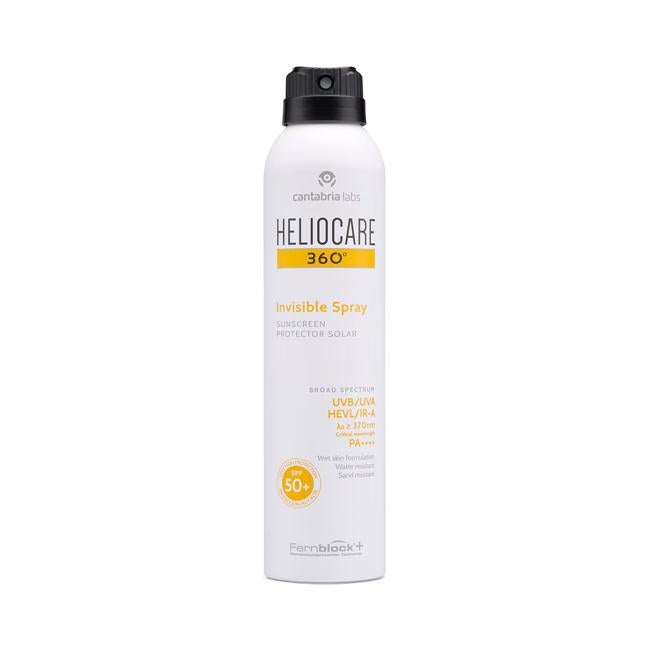 360º SPF50 + Spray de protector solar de Cantabria Labs.